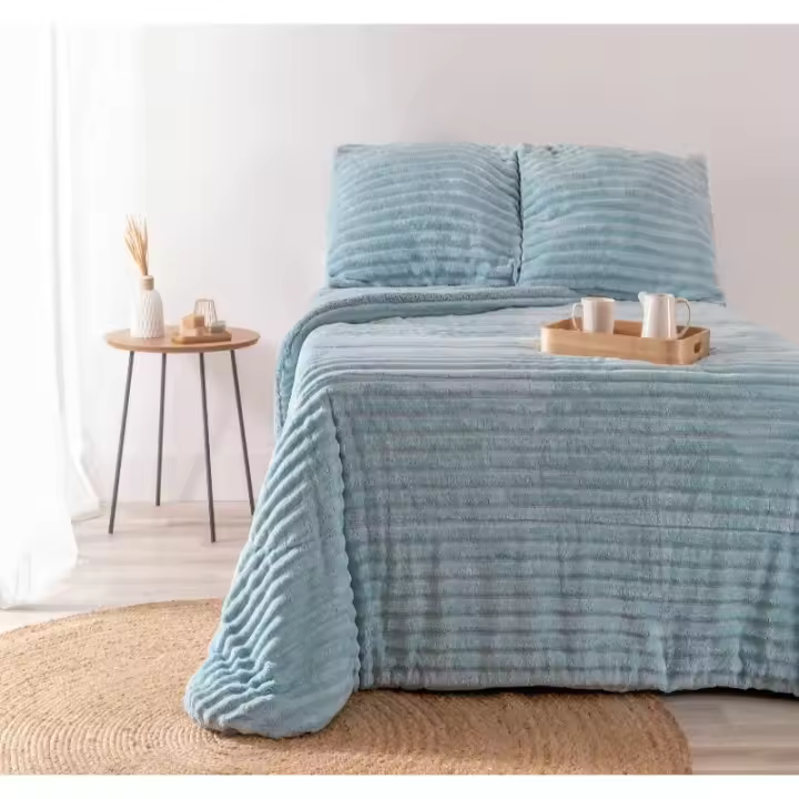 EDREDON JACQUARD DONE AGUAMARINA INVIERNO - 1