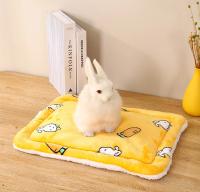 Alfombra De Cama Para Conejo Chinchilla Perro De Agua Accesorios De Mascota Pequeña Guisante Gato En Invierno Caliente Hogar Surtidor Erizo - details 0