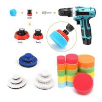 Kit De Pads De Polvo Para Coche 29 Piezas Espuma 1.2/2/3 Pulgadas Adaptador De Perilla M14 Herramienta De Polvo De Automóvil Conjunto De Esponja Para Limpieza Y Cera - details 7