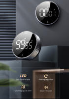Baseus Timer De Cocina Magnético Digital Contador De Relevo Manual Con Alarma Para Cocinar Baño Estudio Medidor De Tiempo - details 0
