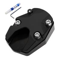 Placa De Soporte Para Motocicleta Antideslizante Accesorio De Manillar Base De Pie De Motocicleta Aluminio Resistentes - details 2