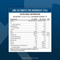 ABE All Black Everything - Extremely Potent Pre-Workout Powder 375 Gr. Applied Nutrition Ltd - details 0