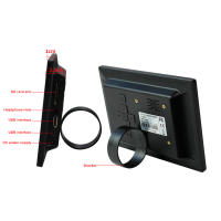 Marco De Fotos Digital HD LED De 7 Pulgadas Con Reloj Calendario Reproductor De Vídeo Soporta USB/MMC/SD/MS Incluye Control Remoto Regalo Para Amigos - details 13