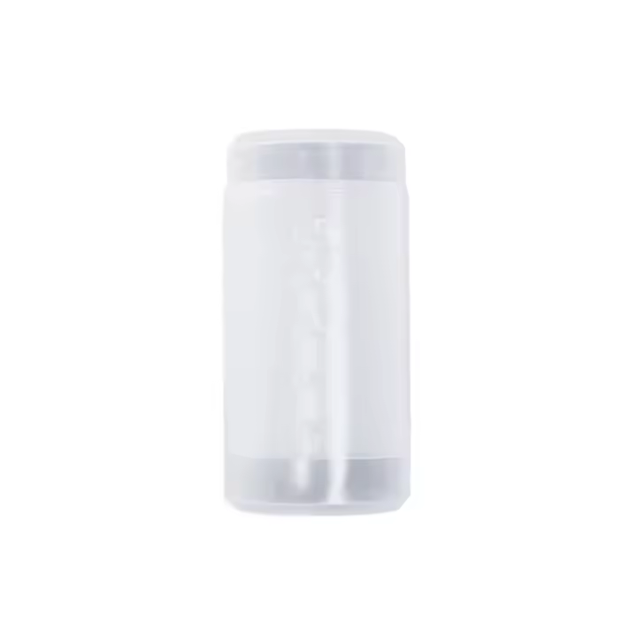 Organizador De Maquillaje Con Tapa Y Ajuste De Altura 1PC Copo De PVC Transparente Para Almacenamiento Y Exhibición De Cepillos De Maquillaje Protección Contra Polvo - 1