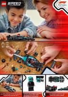 LEGO 77244 Speed Champions Coche de Carreras Mercedes-AMG F1 W15, Juguete, Maqueta de Construcción de Vehículo de Fórmula 1 y Minifigura de Piloto Coleccionable, Regalo para Niños de 10 Años o Más - details 0