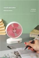 Mini ventilador de escritorio 2025, nuevo, con carga USB, pequeño ventilador eléctrico, segunda y tercera marcha ajustable - details 1