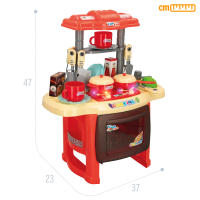 COLORBABY - Cocinita infantil pequeña con luz, sonido y 23 accesorios cocina - details 6