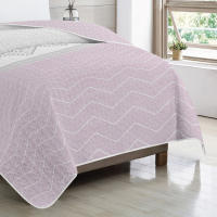 Vivid Torral by Rutes  - Colcha Bouti Verano Fredo Rosa Estampada Reversible (No Incluye Fundas De Cojines) Poliéster, Fresquita, Transpirable, Diseño, Primavera, Verano - details 1
