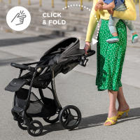 Kinderkraft - Silla de paseo ASKOY  hasta 24 kilos, Impermeable con protección UPF50+, Plegable, Posición tumbada - details 1