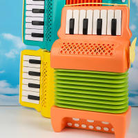 Accordión De Juguete Con 10 Teclas Y 8 Bajos Instrumento Musical Educativo Para Niños Desarrollo De Interés Musical Regalo Para Niños Principiantes - details 5