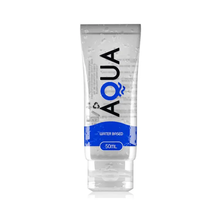 Aqua Quality - Lubricante Base de Agua 50 Ml Transparente y Natural para Juguetes Sexuales - 1
