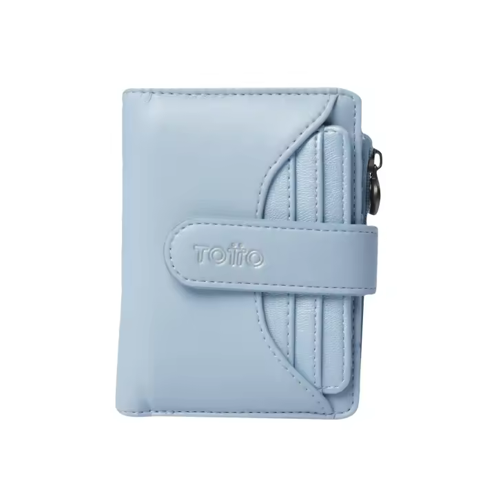 Totto Billetera  Style Dull -Dimensiones:12 x 9 x 1.5 cm-Material: poliuretano - 1