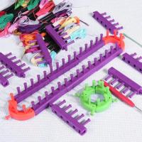 Nueva Máquina De Tejer DIY Multifuncional Con Marco De Tejer Y Conjunto De Anillo Largo Para Educar a Niños Incluye C�rdoba De Crochet Para Bufanda Gorro Calcetines - details 3