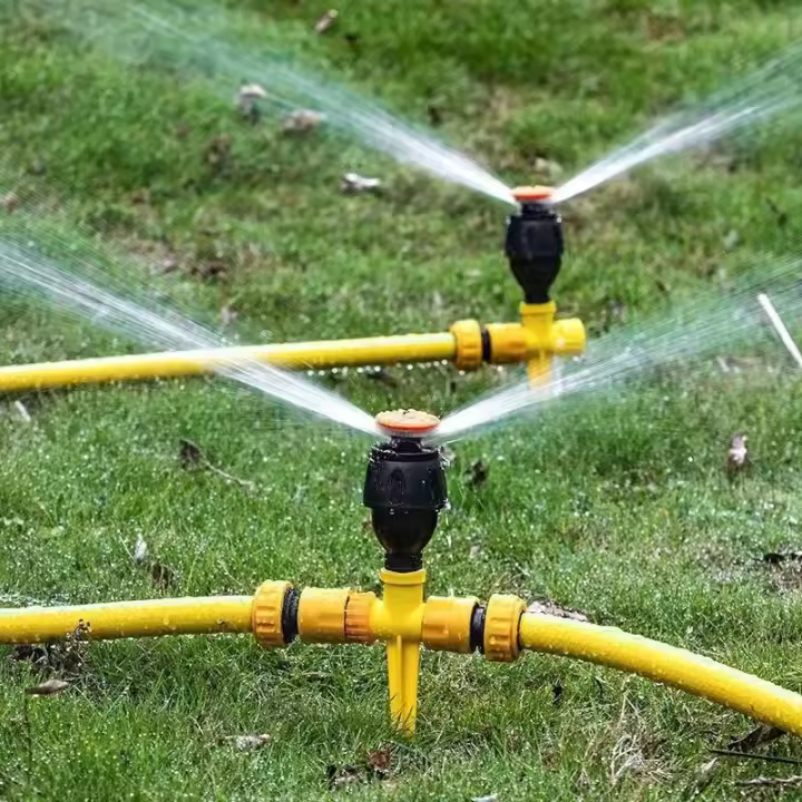 Aspersor De Jardín Automático 360° Rotación Regulable Para Riego De Jardín Agricultura Granja Invernadero Sistema De Riego - 1