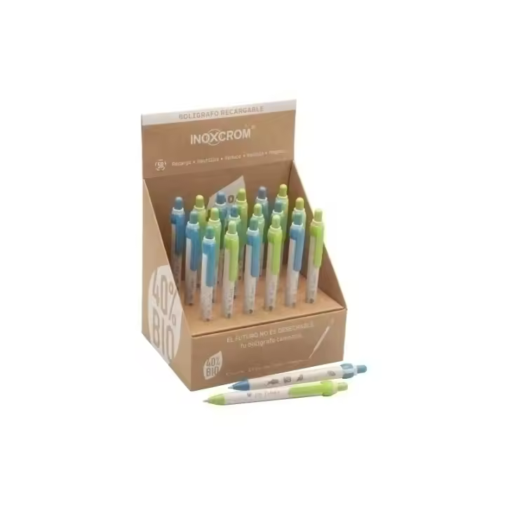 Inoxcrom - BOLIGRAFO INOXCROM ROCKER BIO EXP.18 42101014 - 1
