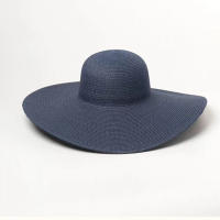 Sombrero De Sol Para Mujer Y Hombre Color Sólido De Moda Con Rhinestone 14cm Grande Paja Resistente Al Sol Plegable Para Playa Y Viajes - details 27