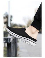 Zapatillas De Hombre Verano Transpirables Para Uso Doméstico Con Suela Gruesa Moda Pareja Zapatos Comodidad Al Caminar Chanclas Hombre - details 8
