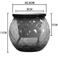 Maceta Mini Self Watering Transparente Para Plantas Y Acuarios Con Desechadero Plástico Moderno Para Decoración Del Hogar - details 0