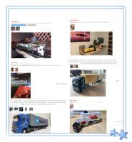 Camión De Juguete De Aleación De Metal 1:50 Con Luz Y Retroceso Para Niños Coche De Transporte De Contenedores Para Niños - details 0