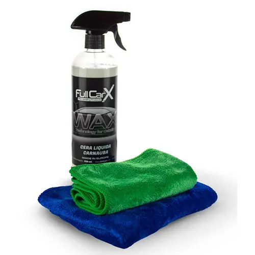 AutoFullCar - KIT CERA LÍQUIDA CARNAUBA FullCarX - 1