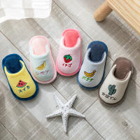 Chinelos De Invierno Para Niños Y Niñas De Algodón Grueso Con Patrón De Frutas No Eslipantes Para El Hogar Y Hotel - details 5