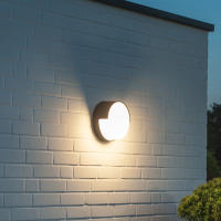 Luz De Pared Exterior LED Impermeable Para Jardín Villa Y Pasillo Moderna Fuente De Luz LED Incluida Instalación Self-Contained - details 1