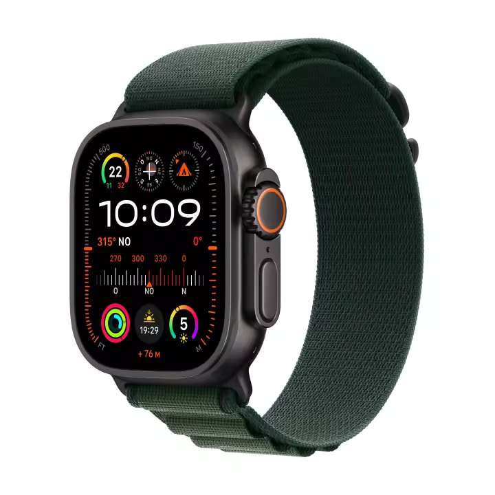Apple Watch Ultra 2 OLED 49 mm digital 410 x 502 píxeles pantalla táctil 4G negro GPS (satélite) - 1