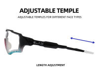 Gafas De Ciclismo ELAX Para Hombres Y Mujeres Estilo Nuevo Photochromic Polarizadas Y UV400 Acetato Unisex Para MTB Y Bicicleta - details 3