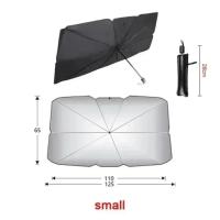 Parasol De Protección Solar Para Coche Protector De Ventosa Para Parabrisas Accesorios De Verano Para Interior Del Coche - details 8