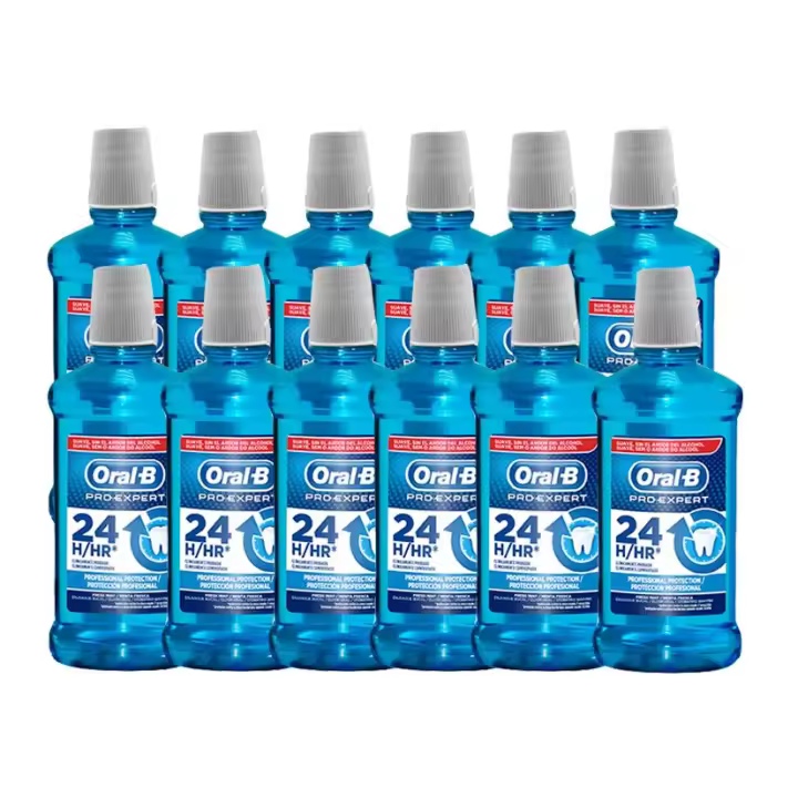 Oral-B | Pro-Expert Protección Profesional Enjuague bucal Pack Ahorro 12x500ML - 1