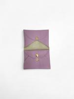Cartera pequeña,Monedero,Tarjetero de cuero ,billetera elegante Para Mujer,Cuero Granulado ,Piel auténtico-,Ligera y Práctica,Varios Colores,regalo para mujer,hecho en Italia - details 2