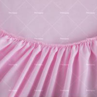 Juego de cama de tres piezas, funda de colchón, textil para el hogar, delicado y suave, agradable para la piel, color sólido, adecuado para sala de estar, dormitorio. - details 3