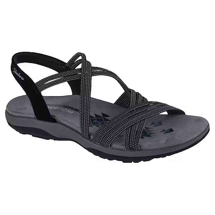Skechers Reggae Slim Turn It Up Noir Estilo Confort - 1