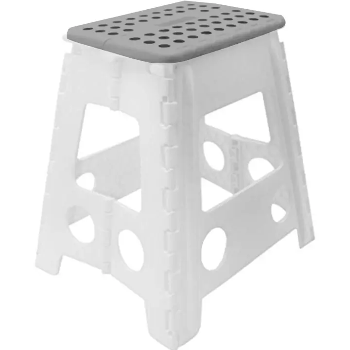 GREATOOL Taburete Plegable, Fabricado en PVC ,Multiusos de plástico Resistente y Duradero. Ideal para escuelas, Hogar - 1