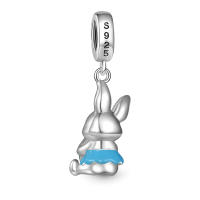 Nueva Cadena De 925 Plata Estereotipada Con Encanto Del Príncipe De La Carrousel Clown Para Pulsera Original Pandora Joyería DIY Para Dama - details 4