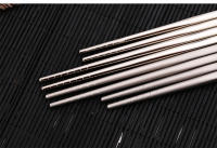 Tiartisan Cutlería De Titanio Ultraligera Para Camping Y Senderismo 195mm/230mm Palillos Huecos Para Exterior No Desechable - details 12