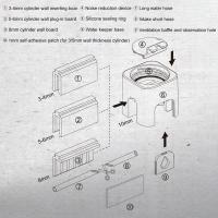 Dispositivo De Riega Para Acuario Automático Adorno De Pared Para Tanque De Peces Ajuste Del Nivel De Agua Con Plástico Material - details 6
