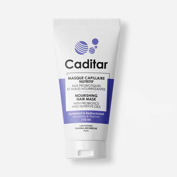 BIO RECHERCHE Caditar Mascarilla Capilar Nutritiva con Aceites de Almendras Dulces, Argán y Ricino y Probióticos - 1