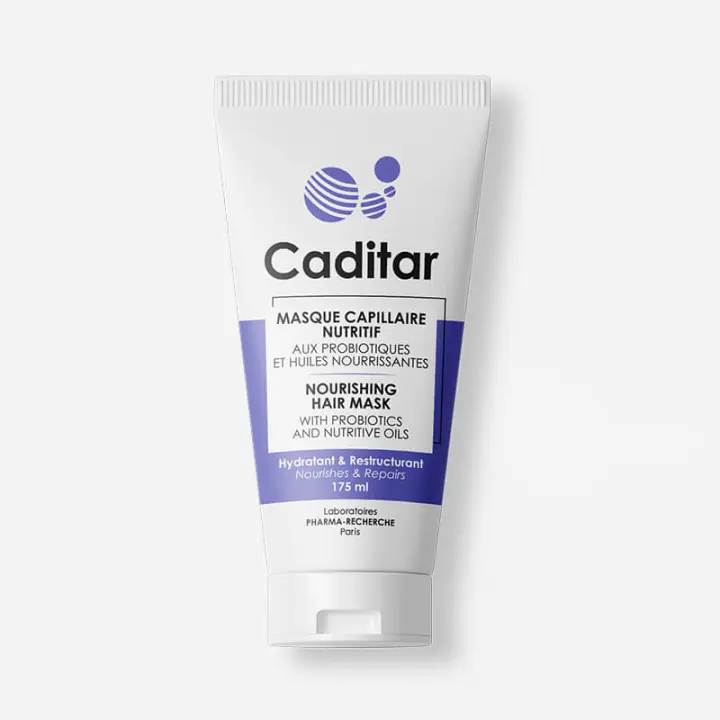 BIO RECHERCHE Caditar Mascarilla Capilar Nutritiva con Aceites de Almendras Dulces, Argán y Ricino y Probióticos - 1