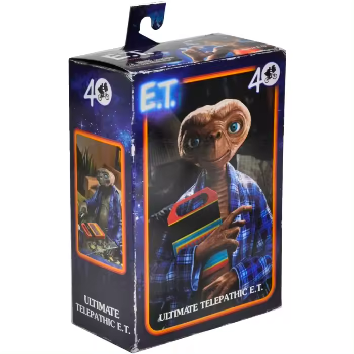 E.T. Ultimate Telepathic Figura 13cm NECA Edición Deluxe Coleccionista - 1