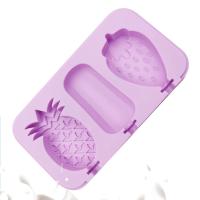 Molde De Helado De Silicona En Forma De Dinosaurio Y Fresa Saludable Para Helados Popsicle Reutilizable Para Hacer Helados En Verano Herramientas Para Cocinar Y Hornear - details 11