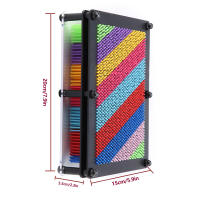 Tablero De Arte 3D Con Pinos Para Crear Esculturas DIY Juguete Interactivo Para Niños Y Adultos Tablero De Arte 3D - details 5