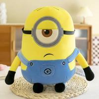 Almohada De Peluche Minion 30CM Color Amarillo Personaje De Película Suave Y Durable Regalo Ideal Para Cumpleaños De Niños - details 6