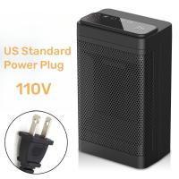 Ventilador Eléctrico Portátil Con Calentador De Aire PTC Para Invierno Calefacción Rápida Control Remoto Cabeza Oscilante Para Baño Y Sala De Estar - details 16