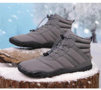 Zapatos deportivos de algodón para exteriores de cinco dedos para hombres y mujeres, además de botas cálidas de terciopelo,botas de nieve para parejas resistentes al desgaste y antideslizantes. - details 9