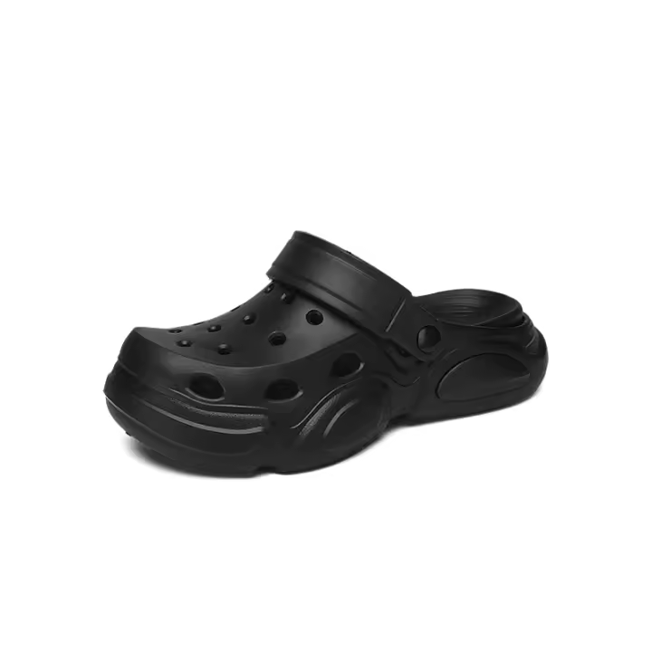 Sandalias De Verano Para Hombre Con Suela Gruesa Antideslizante Transpirable Con Punta De Protección Sandalias Casuales Para Playa - 1