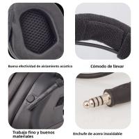 Protector Auditivo Táctico ARM next F10 Con Micrófono Cancelación De Ruido Activa Y Amplificación De Sonido Para Tiro - details 6