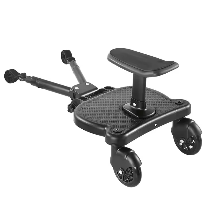 Tabla Universal 2 en 1 para Cochecitos - Reposapiés y Patinete Doble con Ruedas, Soporta hasta 25 kg, Compatible con la Mayoría de Cochecitos - Ideal para Niños a Partir de 3 Años - 1