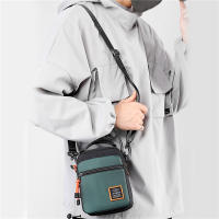 Bolso Pequeño De Nylon Para Hombre 2024 Moda Casual Bolso De Hombro Cruzado Maletero Mini Para Occasiones Variadas Cierre De Cremallera - details 10