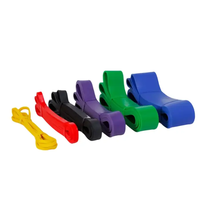Ozio Fitness Set 6 Bandas de Resistencia Musculación Entrenamiento Fitness - Diferentes Niveles de Resistencia - 1